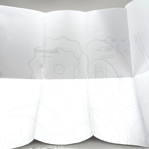 Fiberworks Bird in Hand Applique Quilt Pattern by Laura Heine 88 Inch Square New - Picture 5 of 6